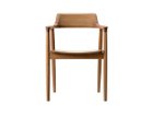 【ヒロシマ/HIROSHIMA / GOODS】のArm Chair / アームチェア 板座(オーク) フレームC-0 ナチュラルクリア(ウレタン塗装)|ID:prp329100000008826
