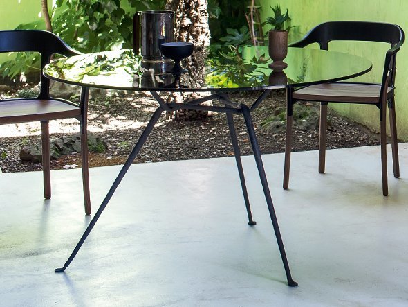 【マジス/MAGIS / GOODS】のOfficina table3 / オフィチーナ テーブル3 人気、トレンドファッション・服の通販 founy(ファニー) 　送料無料　Free Shipping　ガラス　Glass　テーブル　Table　ラウンド　Round　ホーム・キャンプ・アウトドア・お取り寄せ　Home,Garden,Outdoor,Camping Gear　家具・インテリア　Furniture　テーブル　Table　ダイニングテーブル　Dining Table　other-4|ID: prp329100000008835 ipo3291000000031528086