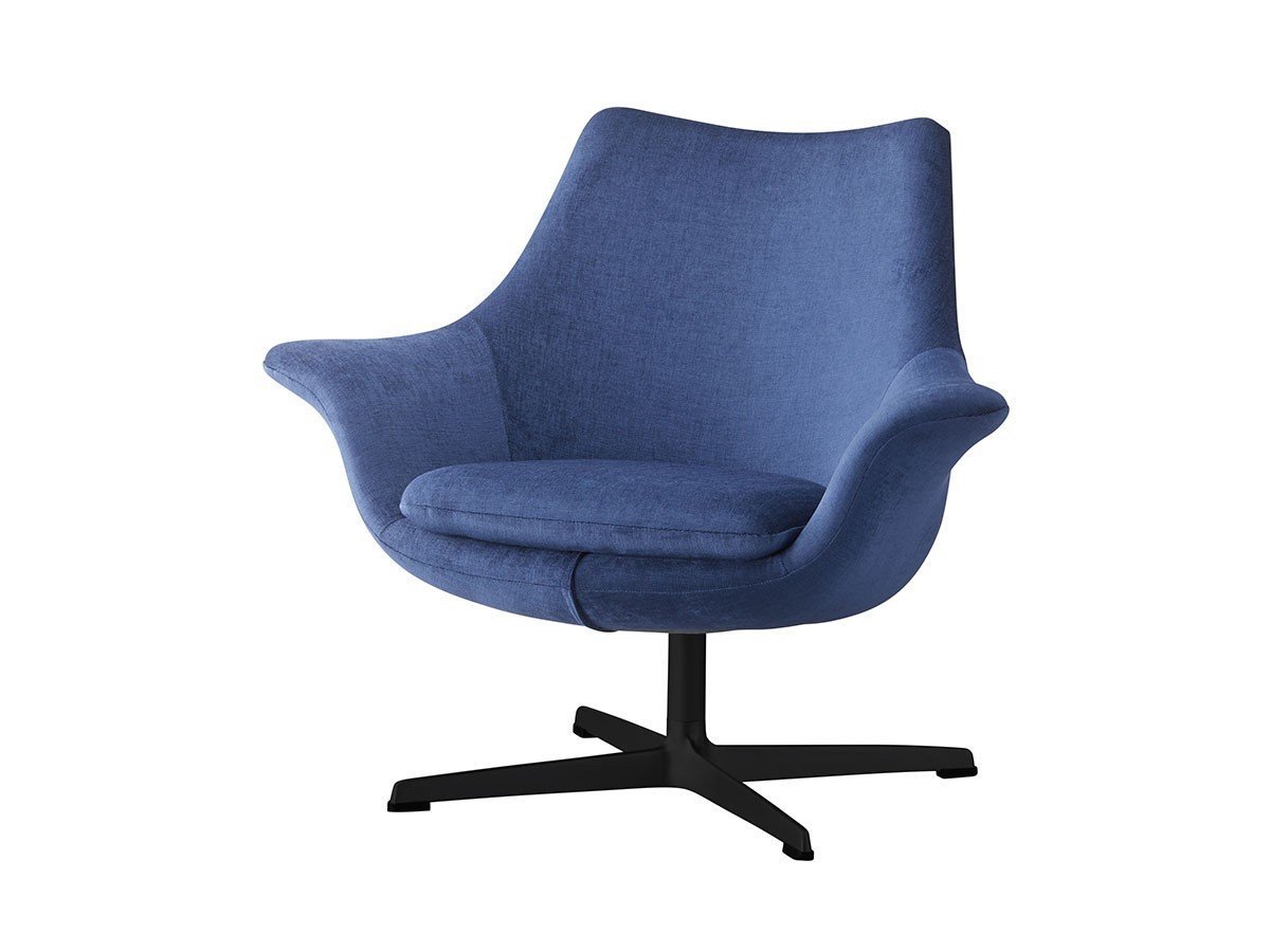 【フライミー ノワール/FLYMEe Noir / GOODS】のLOUNGE CHAIR / ラウンジチェア n59179 インテリア・キッズ・メンズ・レディースファッション・服の通販 founy(ファニー) 　ホーム・キャンプ・アウトドア・お取り寄せ　Home Living / Home & Lifestyle / Camping Gear / Outdoor Camping　家具・インテリア　Home Furniture & Interior. Stylish & Functional Living Spaces　チェア・椅子　Seating & Chairs　ラウンジチェア・リクライナー　Lounge Chairs / Recliners　張地:フィル ネイビー(Cランク)、脚部ブラック|ID: prp329100000008842 ipo3291000000034664711