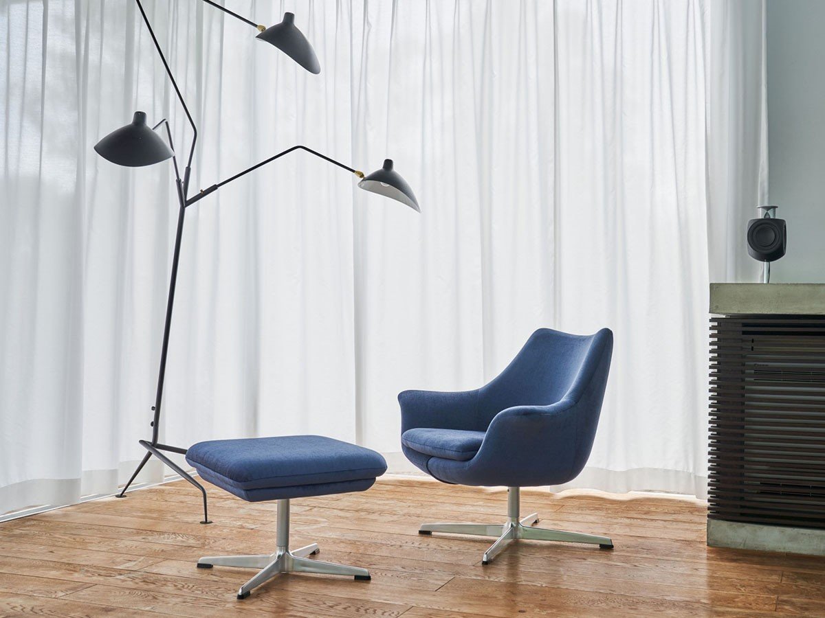 【フライミー ノワール/FLYMEe Noir / GOODS】のLOUNGE CHAIR / ラウンジチェア n59179 インテリア・キッズ・メンズ・レディースファッション・服の通販 founy(ファニー) 　ホーム・キャンプ・アウトドア・お取り寄せ　Home Living / Home & Lifestyle / Camping Gear / Outdoor Camping　家具・インテリア　Home Furniture & Interior. Stylish & Functional Living Spaces　チェア・椅子　Seating & Chairs　ラウンジチェア・リクライナー　Lounge Chairs / Recliners　同シリーズの「オットマン」と組み合わせたイメージ|ID: prp329100000008842 ipo3291000000034664712