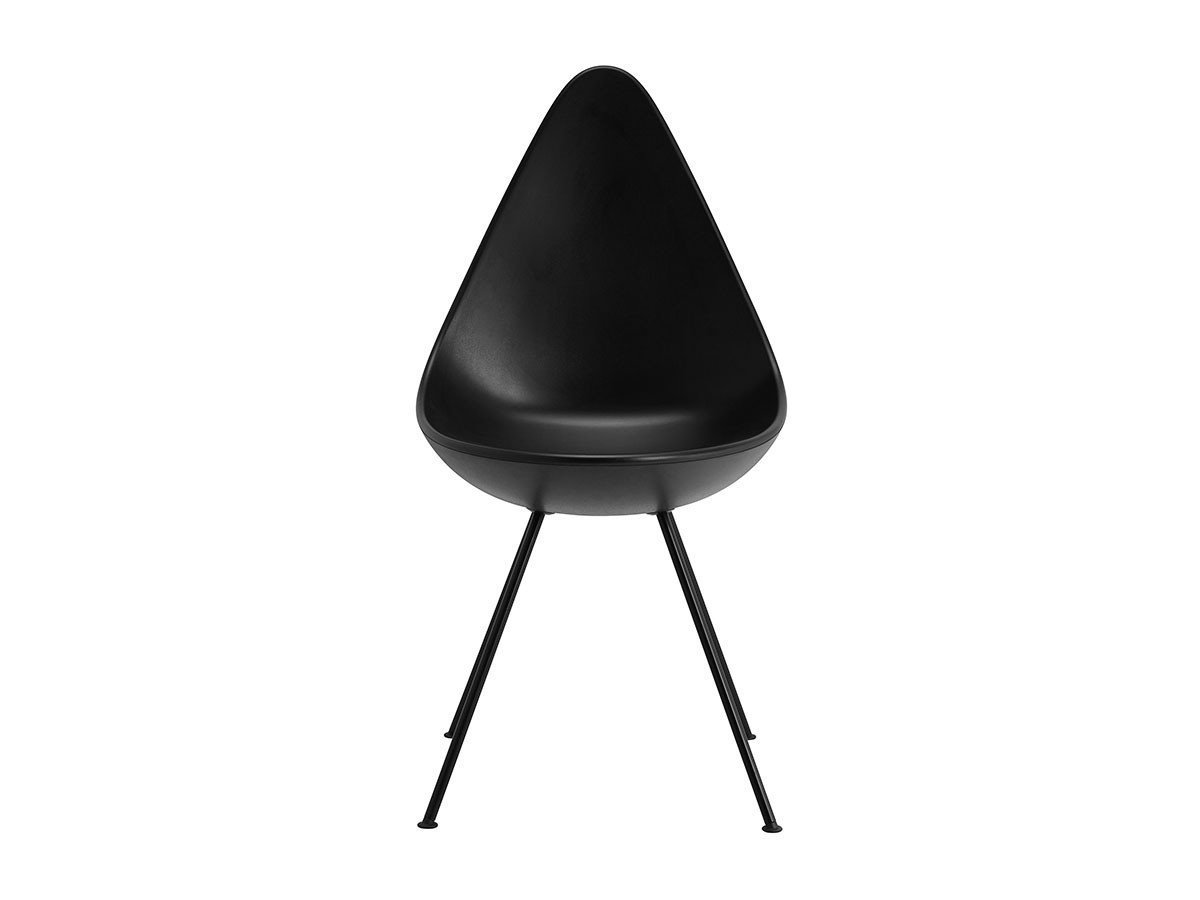 【フリッツ ハンセン/FRITZ HANSEN / GOODS】のDROP / ドロップ プラスチックチェア 3110 インテリア・キッズ・メンズ・レディースファッション・服の通販 founy(ファニー) 　送料無料　Free Shipping　ドロップ　Drop Shoulder, Dropped Style　ホーム・キャンプ・アウトドア・お取り寄せ　Home Living / Home & Lifestyle / Camping Gear / Outdoor Camping　家具・インテリア　Home Furniture & Interior. Stylish & Functional Living Spaces　チェア・椅子　Seating & Chairs　ダイニングチェア・木製チェア　Dining Chairs　シェル:ブラック、脚部:ブラック|ID: prp329100000008847 ipo3291000000036803000