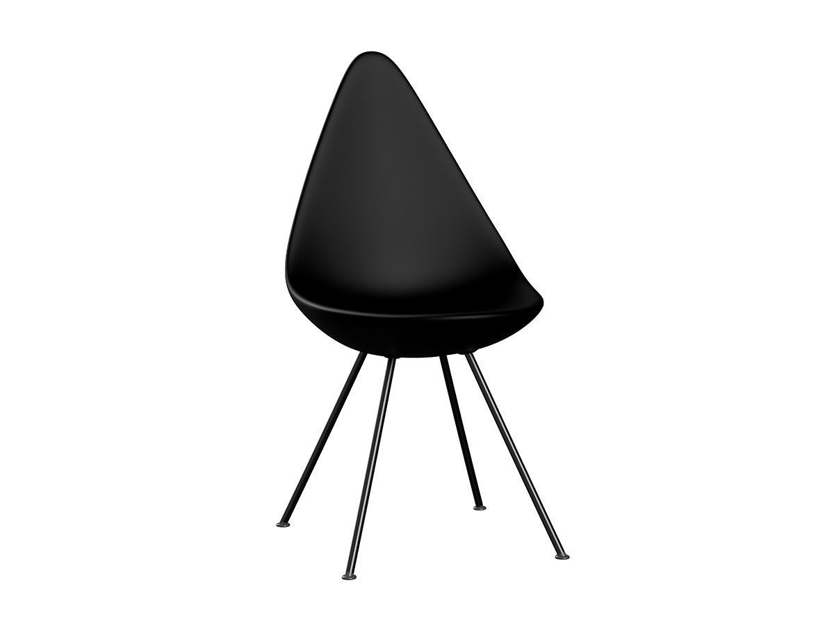 【フリッツ ハンセン/FRITZ HANSEN / GOODS】のDROP / ドロップ プラスチックチェア 3110 インテリア・キッズ・メンズ・レディースファッション・服の通販 founy(ファニー) 　送料無料　Free Shipping　ドロップ　Drop Shoulder, Dropped Style　ホーム・キャンプ・アウトドア・お取り寄せ　Home Living / Home & Lifestyle / Camping Gear / Outdoor Camping　家具・インテリア　Home Furniture & Interior. Stylish & Functional Living Spaces　チェア・椅子　Seating & Chairs　ダイニングチェア・木製チェア　Dining Chairs　シェル:ブラック、脚部:ブラック|ID: prp329100000008847 ipo3291000000036803054