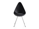 【フリッツ ハンセン/FRITZ HANSEN / GOODS】のDROP / ドロップ プラスチックチェア 3110 シェル:ブラック、脚部:クローム仕上|ID: prp329100000008847 ipo3291000000037063265