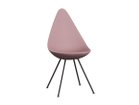 【フリッツ ハンセン/FRITZ HANSEN / GOODS】のDROP / ドロップ プラスチックチェア 3110 シェル:ペールローズ、脚部:ウォームグラファイト|ID: prp329100000008847 ipo3291000000037063270
