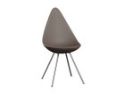 【フリッツ ハンセン/FRITZ HANSEN / GOODS】のDROP / ドロップ プラスチックチェア 3110 シェル:ディープクレイ、脚部:クローム仕上|ID: prp329100000008847 ipo3291000000037063272