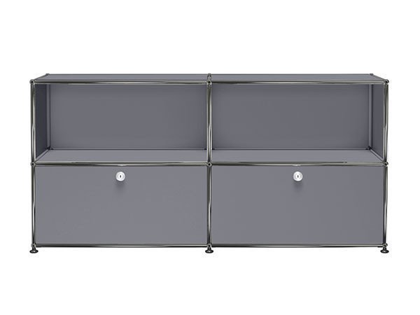 【ユーエスエム/USM / GOODS】のUSM Haller Sideboard / USMハラー サイドボード W / D / H:1523 / 373 / 740mm ドロップダウンドア × 2 インテリア・キッズ・メンズ・レディースファッション・服の通販 founy(ファニー) コレクション Collection, Seasonal Line シンプル Simple, Minimal ニューヨーク New York, NYC Style バランス Balance, Style Balance ボックス Boxy, Box Shape ホーム・キャンプ・アウトドア・お取り寄せ Home Living / Home & Lifestyle / Camping Gear / Outdoor Camping 家具・インテリア Home Furniture & Interior. Stylish & Functional Living Spaces 収納家具・キャビネット Storage Furniture サイドボード・リビング収納 Cabinet / Storage Cabinet ミッドグレー(海外取り寄せ)|ID: prp329100000008898 ipo3291000000036813579