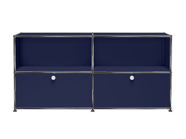 【ユーエスエム/USM / GOODS】のUSM Haller Sideboard / USMハラー サイドボード W / D / H:1523 / 373 / 740mm ドロップダウンドア × 2 インテリア・キッズ・メンズ・レディースファッション・服の通販 founy(ファニー) コレクション Collection, Seasonal Line シンプル Simple, Minimal ニューヨーク New York, NYC Style バランス Balance, Style Balance ボックス Boxy, Box Shape ホーム・キャンプ・アウトドア・お取り寄せ Home Living / Home & Lifestyle / Camping Gear / Outdoor Camping 家具・インテリア Home Furniture & Interior. Stylish & Functional Living Spaces 収納家具・キャビネット Storage Furniture サイドボード・リビング収納 Cabinet / Storage Cabinet スティールブルー(海外取り寄せ)|ID: prp329100000008898 ipo3291000000036813582