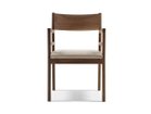 【マスターウォール/MASTERWAL / GOODS】のGRAY S ARM CHAIR / グレイズ アームチェア 張地:サブリム 11ライトブラウン(ファブリック3)、フレーム:ウォールナット|ID: prp329100000008901 ipo3291000000034058985