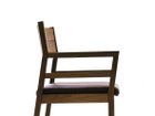 【マスターウォール/MASTERWAL / GOODS】のGRAY S ARM CHAIR / グレイズ アームチェア 張地:ガルボ ブラウンルージュ(レザー8)、フレーム:ウォールナット|ID: prp329100000008901 ipo3291000000034059009