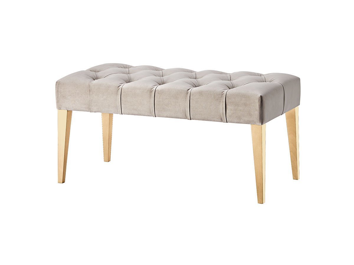 【フライミー ブラン/FLYMEe Blanc / GOODS】のBENCH / ベンチ ボタン絞り n59163 インテリア・キッズ・メンズ・レディースファッション・服の通販 founy(ファニー) 送料無料 Free Shipping クラシカル Classical, Vintage-Inspired ラグジュアリー Luxury, Elegant ホーム・キャンプ・アウトドア・お取り寄せ Home Living / Home & Lifestyle / Camping Gear / Outdoor Camping 家具・インテリア Home Furniture & Interior. Stylish & Functional Living Spaces チェア・椅子 Seating & Chairs ダイニングベンチ・玄関ベンチ Bench & Dining Benches 張地:セーヌ グレージュ(Bランク)、脚部ナチュラル、サイズ:幅90cm|ID: prp329100000008918 ipo3291000000035013965