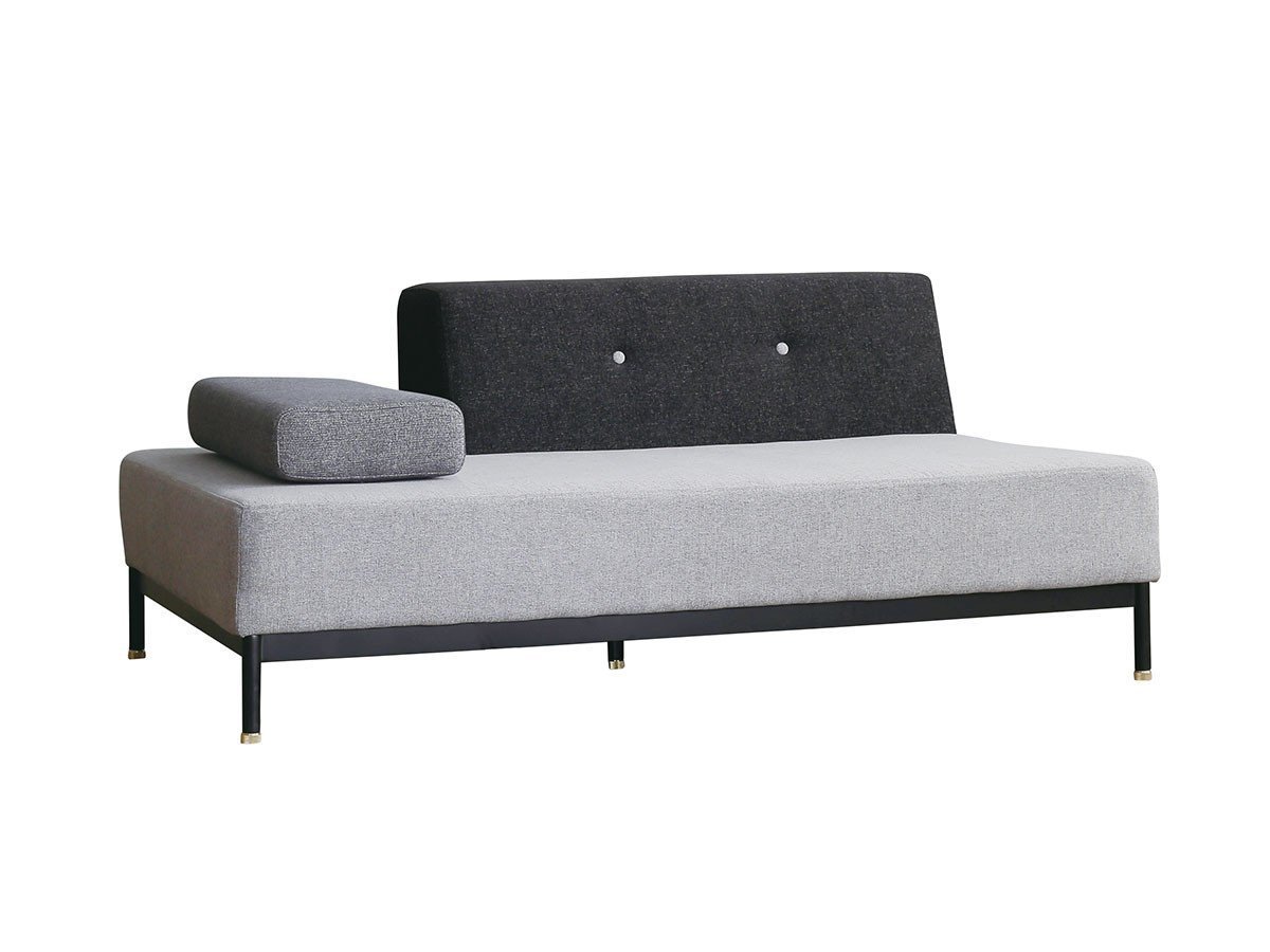 【ノル/NOR / CRASH GATE / GOODS】のTOT SOFA / トット ソファ(モノトーン / IC生地) インテリア・キッズ・メンズ・レディースファッション・服の通販 founy(ファニー) 　クッション　Cushion　ビンテージ　Vintage　ブロック　Block　モノトーン　Monotone　ホーム・キャンプ・アウトドア・お取り寄せ　Home,Garden,Outdoor,Camping Gear　家具・インテリア　Furniture　ソファー　Sofa　タイプ:左背、サイズ:2人掛け|ID: prp329100000008929 ipo3291000000030219118