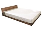 【リアルスタイル/REAL STYLE / GOODS】のRUHE bed frame / ルーエ ベッドフレーム ウッド:ウォールナット、仕上:オイル仕上、サイズ:ワイドダブル|ID: prp329100000008959 ipo3291000000030248541