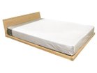 【リアルスタイル/REAL STYLE / GOODS】のRUHE bed frame / ルーエ ベッドフレーム ウッド:ウォールナット、仕上:オイル仕上、サイズ:ワイドダブル|ID: prp329100000008959 ipo3291000000030248547