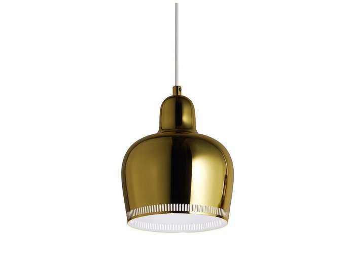 【アルテック/artek / GOODS】のA330S PENDANT LAMP "GOLDEN BELL" / A330S ペンダントランプ "ゴールデンベル" インテリア・キッズ・メンズ・レディースファッション・服の通販 founy(ファニー) https://founy.com/ フォルム Silhouette, Form 送料無料 Free Shipping ホーム・キャンプ・アウトドア・お取り寄せ Home Living / Home & Lifestyle / Camping Gear / Outdoor Camping 家具・インテリア Home Furniture & Interior. Stylish & Functional Living Spaces ライト・照明 Lamps & Lighting Fixtures ペンダントライト・吊り下げ照明 Pendant Light / Hanging Light Fixture |ID: prp329100000008972 ipo3291000000030253005