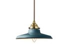 【フライミー ファクトリー/FLYMEe Factory / GOODS】のCUSTOM SERIES Basic Pendant Light × Essence Steel / カスタムシリーズ ベーシックペンダントライト(口金E26) × スチール(エッセンス) 器具本体:ゴールド、シェード:ディープグリーン|ID: prp329100000009001 ipo3291000000033907780
