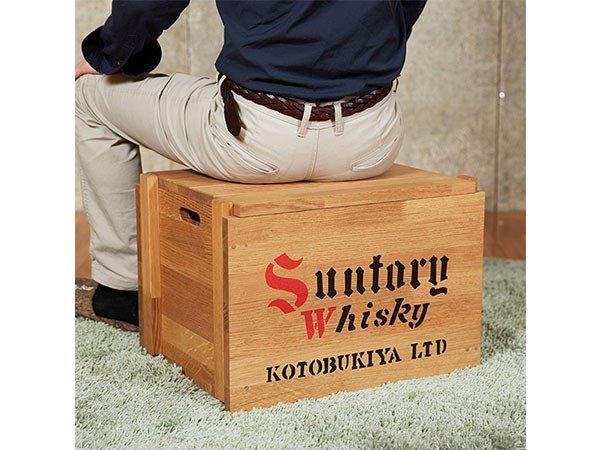 【サントリー樽ものがたり/Suntory Taru / GOODS】のBox Chair / 箱椅子(蝶番なし) インテリア・キッズ・メンズ・レディースファッション・服の通販 founy(ファニー) 　ボックス　Box　モチーフ　Motif　送料無料　Free Shipping　ホーム・キャンプ・アウトドア・お取り寄せ　Home,Garden,Outdoor,Camping Gear　家具・インテリア　Furniture　収納家具・キャビネット　Storage Furniture　付属のキャスターは取り外しが可能なため、キャスターを外せば玄関先などで腰掛けとしてもお使いいただけま|ID: prp329100000009011 ipo3291000000031717496
