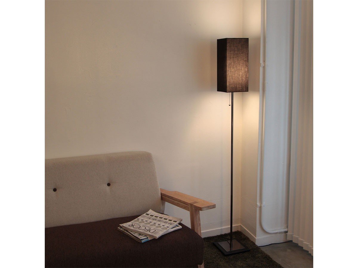 【フライミー ノワール/FLYMEe Noir / GOODS】のFloor Lamp / フロアランプ #8256 インテリア・キッズ・メンズ・レディースファッション・服の通販 founy(ファニー) 　送料無料　Free Shipping　スリム　Slim, Slim Fit　ホーム・キャンプ・アウトドア・お取り寄せ　Home Living / Home & Lifestyle / Camping Gear / Outdoor Camping　家具・インテリア　Home Furniture & Interior. Stylish & Functional Living Spaces　ライト・照明　Lamps & Lighting Fixtures　フロアランプ・スタンドライト　Floor Lamp / Standing Lamp　ブラック|ID: prp329100000009105 ipo3291000000036470592