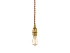【フライミーパーラー/FLYMEe Parlor / GOODS】のPendant Light / ペンダントライト #25166 大人の最旬トレンドファッション＆コーディネート founy(ファウニー) おすすめ Recommended / Our Picks ツイスト Tweed, Tweed Fabric ホーム・キャンプ・アウトドア・お取り寄せ Home Living / Home & Lifestyle / Camping Gear / Outdoor Camping 家具・インテリア Home Furniture & Interior. Stylish & Functional Living Spaces ライト・照明 Lamps & Lighting Fixtures ペンダントライト・吊り下げ照明 Pendant Light / Hanging Light Fixture thumbnail ブラス、付属電球:カーボン電球(BU-1160)|ID: prp329100000009123 ipo3291000000036991451