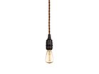 【フライミーパーラー/FLYMEe Parlor / GOODS】のPendant Light / ペンダントライト #25166 大人の最旬トレンドファッション＆コーディネート founy(ファウニー) おすすめ Recommended / Our Picks ツイスト Tweed, Tweed Fabric ホーム・キャンプ・アウトドア・お取り寄せ Home Living / Home & Lifestyle / Camping Gear / Outdoor Camping 家具・インテリア Home Furniture & Interior. Stylish & Functional Living Spaces ライト・照明 Lamps & Lighting Fixtures ペンダントライト・吊り下げ照明 Pendant Light / Hanging Light Fixture thumbnail ビンテージブラック、付属電球:カーボン電球(BU-1160)|ID: prp329100000009123 ipo3291000000036991452