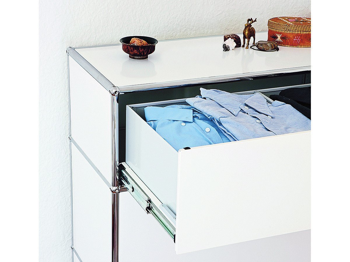 【ユーエスエム/USM / GOODS】のUSM Haller Cabinet / USMハラー キャビネット W / D / H:773 / 373 / 1090mm ドロップダウンドア × 2、エクステンションドア × 1 インテリア・キッズ・メンズ・レディースファッション・服の通販 founy(ファニー) 　コレクション　Collection, Seasonal Line　シンプル　Simple, Minimal　ダウン　Down, Puffer　デスク　Desk, Work Desk　ドロップ　Drop Shoulder, Dropped Style　ニューヨーク　New York, NYC Style　ボックス　Boxy, Box Shape　ホーム・キャンプ・アウトドア・お取り寄せ　Home Living / Home & Lifestyle / Camping Gear / Outdoor Camping　家具・インテリア　Home Furniture & Interior. Stylish & Functional Living Spaces　収納家具・キャビネット　Storage Furniture　収納キャビネット・扉付き棚　Cabinet / Storage Cabinet　「エクステンションドア」参考イメージ|ID: prp329100000009209 ipo3291000000036813442