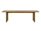【マルタ/MALTA / GOODS】のDining Table / ウッドレッグ ダイニングテーブル サイズ:幅240 × 奥行90cm、ウッド:オーク C-0(ナチュラルクリア)|ID:prp329100000009231