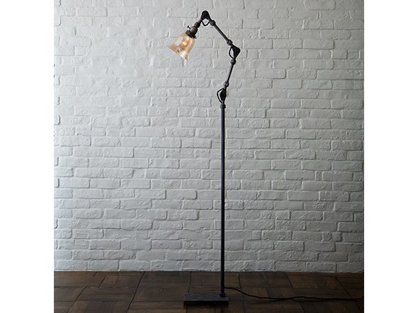 【フライミー ファクトリー/FLYMEe Factory / GOODS】のCUSTOM SERIES Engineer Side Floor Lamp × Trans Soil / カスタムシリーズ エンジニアサイドフロアランプ × トランス(ソイル) インテリア・キッズ・メンズ・レディースファッション・服の通販 founy(ファニー) 　ガラス　Glass, Glassware　シンプル　Simple, Minimal　フォルム　Silhouette, Form　送料無料　Free Shipping　ホーム・キャンプ・アウトドア・お取り寄せ　Home Living / Home & Lifestyle / Camping Gear / Outdoor Camping　家具・インテリア　Home Furniture & Interior. Stylish & Functional Living Spaces　ライト・照明　Lamps & Lighting Fixtures　フロアランプ・スタンドライト　Floor Lamp / Standing Lamp　シェード:グロッシーブラウン|ID: prp329100000009248 ipo3291000000034629400