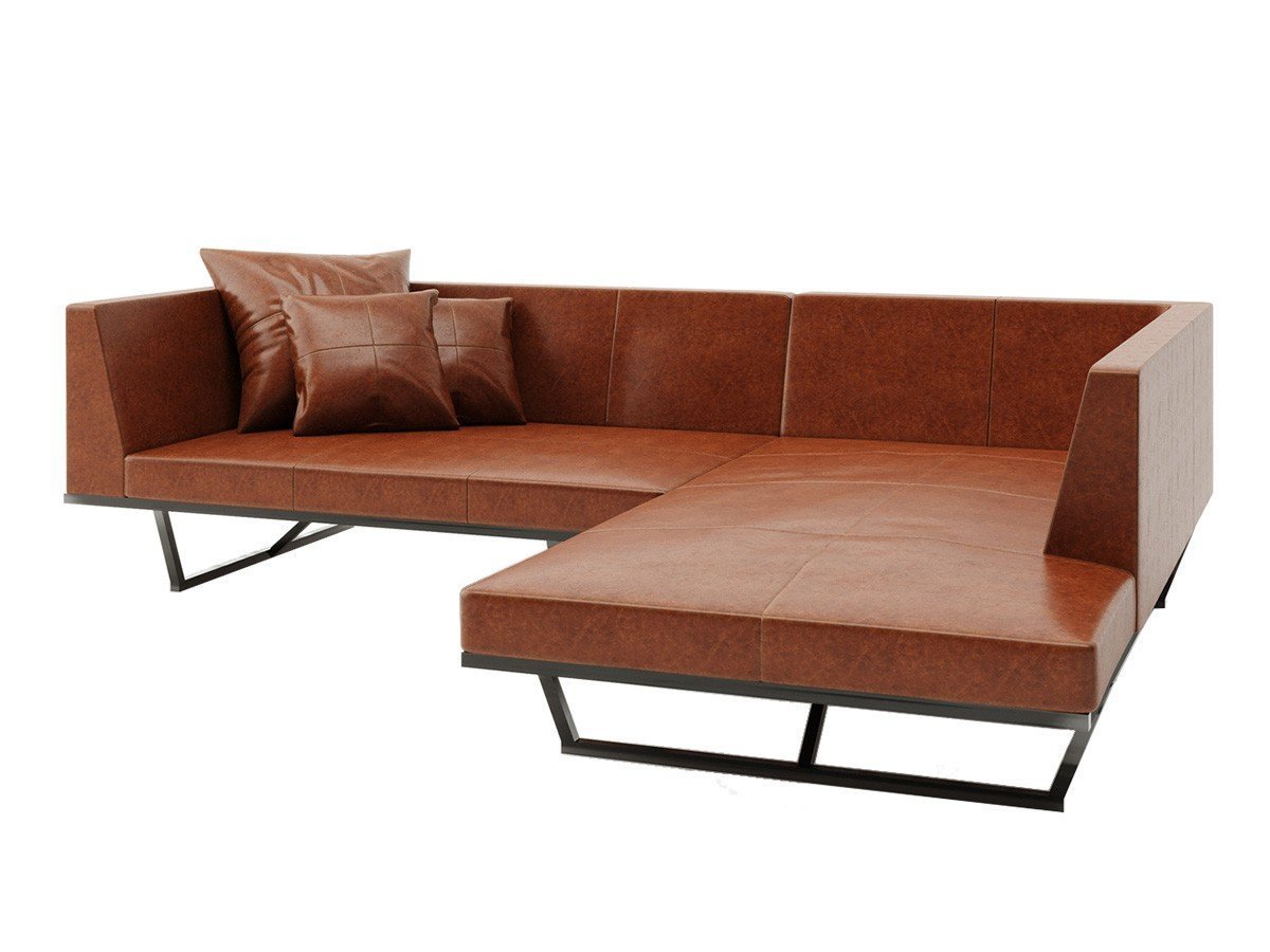 【杉山製作所/Sugiyama Seisakusho / GOODS】のKUROTETSU FLAT SOFA ONE ARM + COUCH / クロテツ フラットソファ ワンアーム + カウチ 人気、トレンドファッション・服の通販 founy(ファニー) 　クッション　Cushion　クール　Cool　シンプル　Simple　スクエア　Square　フラット　Flat　フレーム　Flame　ホーム・キャンプ・アウトドア・お取り寄せ　Home,Garden,Outdoor,Camping Gear　家具・インテリア　Furniture　ソファー　Sofa　カウチソファ　Couch Sofa　 other-1|ID: prp329100000009270 ipo3291000000030215524