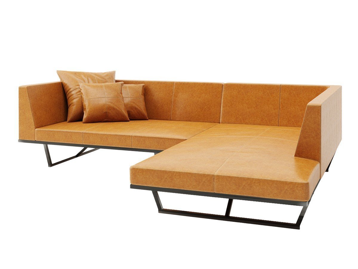 【杉山製作所/Sugiyama Seisakusho / GOODS】のKUROTETSU FLAT SOFA ONE ARM + COUCH / クロテツ フラットソファ ワンアーム + カウチ インテリア・キッズ・メンズ・レディースファッション・服の通販 founy(ファニー) 　クッション　Cushion　クール　Cool　シンプル　Simple　スクエア　Square　フラット　Flat　フレーム　Flame　ホーム・キャンプ・アウトドア・お取り寄せ　Home,Garden,Outdoor,Camping Gear　家具・インテリア　Furniture　ソファー　Sofa　カウチソファ　Couch Sofa　張地:タイプ:カウチ L|ID: prp329100000009270 ipo3291000000030215547