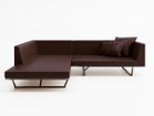 【杉山製作所/Sugiyama Seisakusho / GOODS】のKUROTETSU FLAT SOFA ONE ARM + COUCH / クロテツ フラットソファ ワンアーム + カウチ 張地:サンテリア ダークブラウン 302、タイプ:カウチ R|ID: prp329100000009270 ipo3291000000036633651