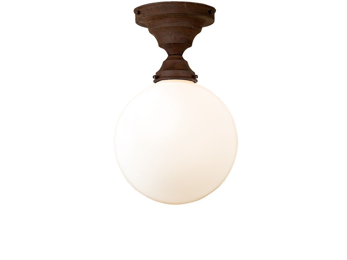 【フライミー ファクトリー/FLYMEe Factory / GOODS】のCUSTOM SERIES Basic Ceiling Lamp × Tango / カスタムシリーズ ベーシックシーリングランプ × タンゴ インテリア・キッズ・メンズ・レディースファッション・服の通販 founy(ファウニー) 　送料無料　Free Shipping　ガラス　Glass, Glassware　シンプル　Simple, Minimal　ベーシック　Basic, Essential　定番　Standard, Basic Item　ホーム・キャンプ・アウトドア・お取り寄せ　Home Living / Home & Lifestyle / Camping Gear / Outdoor Camping　家具・インテリア　Home Furniture & Interior. Stylish & Functional Living Spaces　ライト・照明　Lamps & Lighting Fixtures　シーリングライト・天井照明　Ceiling Light / Flush Mount Light　器具本体:ラスティメタル、シェード:ホワイト|ID: prp329100000009288 ipo3291000000037073431