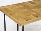 【ラフアンドタフ/ROUGH & TOUGH / GOODS】のDOOKIE Dining Table / ドゥーキー ダイニングテーブル 北海道産ナラ材を使用しており、あえてサイズや木目の向きを揃えず不規則にすることで個性的な表情に仕上げ|ID:prp329100000009289