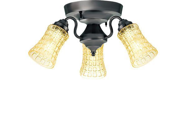 【フライミー ファクトリー/FLYMEe Factory / GOODS】のCUSTOM SERIES 3 Ceiling Lamp × Amaretto / カスタムシリーズ 3灯シーリングランプ × アマレット インテリア・キッズ・メンズ・レディースファッション・服の通販 founy(ファニー) 　送料無料　Free Shipping　アンティーク　Antique　カッティング　Cutting　スクエア　Square　パターン　Pattern　人気　Popularity　ホーム・キャンプ・アウトドア・お取り寄せ　Home,Garden,Outdoor,Camping Gear　家具・インテリア　Home Furniture & Interior. Stylish & Functional Living Spaces　ライト・照明　Lighting & Light Fixtures　シーリングライト　Ceiling Light　器具本体:ビンテージメタル、シェード:アンバー|ID: prp329100000009299 ipo3291000000030243168
