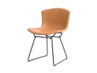 【ノル/Knoll / GOODS】のBertoia Collection Side Chair in Cowhide / ベルトイア コレクション サイドチェア(カウハイド) 張地:Natural CB2、脚部ブラック|ID:prp329100000009309