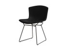 【ノル/Knoll / GOODS】のBertoia Collection Side Chair in Cowhide / ベルトイア コレクション サイドチェア(カウハイド) 張地:Black CB1、脚部ブラック|ID:prp329100000009309