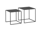 【杉山製作所/Sugiyama Seisakusho / GOODS】のKUROTETSU SHIN NEST TABLE / クロテツ シン ネストテーブル 天板:無垢鉄、サイズ:(左から)38 × 38cm、42 × 42cm|ID:prp329100000009322