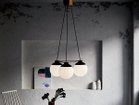 【フライミーパーラー/FLYMEe Parlor / GOODS】のPendant Light / 3灯ペンダントライト #100240 付属のホルダーバーを使って、トライアングル形、ストレート形に形を変えることができます。|ID: prp329100000009332 ipo3291000000037076630