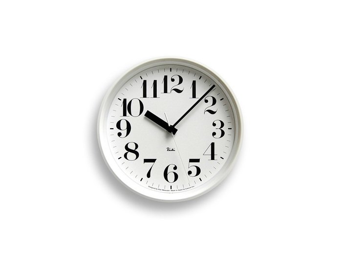【レムノス/Lemnos / GOODS】のRIKI STEEL CLOCK / リキ スチール クロック 数字指標タイプ インテリア・キッズ・メンズ・レディースファッション・服の通販 founy(ファニー) https://founy.com/ 送料無料 Free Shipping 時計 Watch, Wristwatch ホーム・キャンプ・アウトドア・お取り寄せ Home Living / Home & Lifestyle / Camping Gear / Outdoor Camping 家具・インテリア Home Furniture & Interior. Stylish & Functional Living Spaces その他 インテリア雑貨、家具 Home Decor & Furniture Extras |ID: prp329100000009347 ipo3291000000030228405