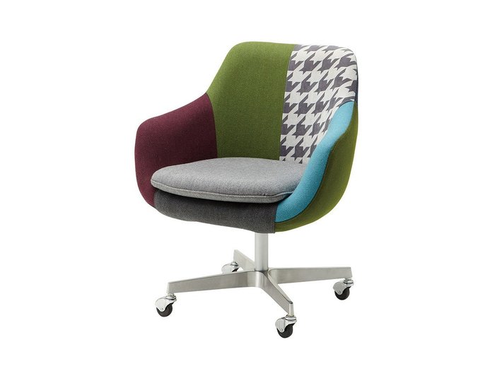 【スウィッチ/SWITCH / GOODS】のCosmic Chair Caster Type / コスミックチェア キャスタータイプ(モザイク) インテリア・キッズ・メンズ・レディースファッション・服の通販 founy(ファニー) https://founy.com/ 送料無料 Free Shipping おすすめ Recommend フォルム Form モザイク Mosaic ホーム・キャンプ・アウトドア・お取り寄せ Home,Garden,Outdoor,Camping Gear 家具・インテリア Home Furniture & Interior. Stylish & Functional Living Spaces チェア・椅子 Chair オフィスチェア・デスクチェア Office Chair/Desk Chair |ID: prp329100000009386 ipo3291000000030219611