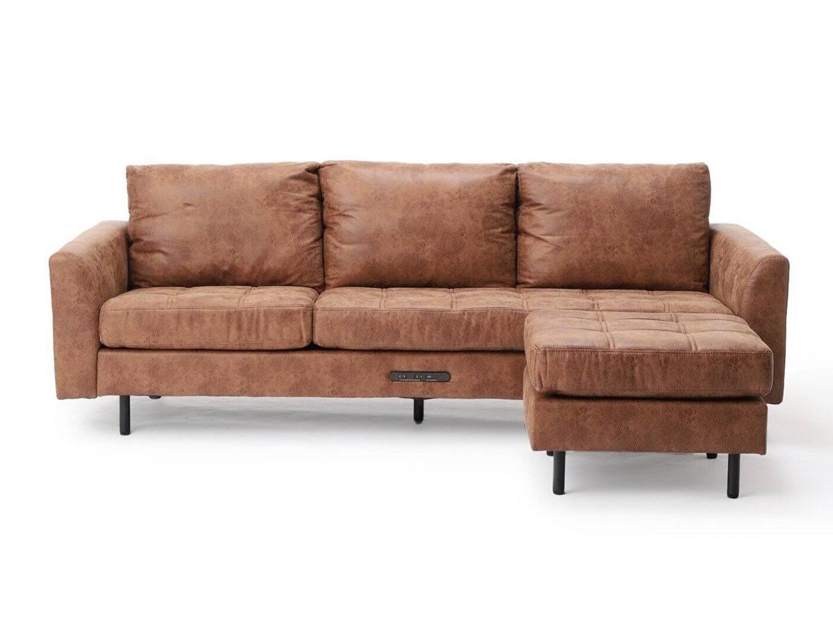 【ジャーナルスタンダード ファニチャー/journal standard Furniture / GOODS】のPSF COUCH SOFA / PSF カウチソファ インテリア・キッズ・メンズ・レディースファッション・服の通販 founy(ファニー) 　スマホ　Smartphone　パターン　Pattern　ファブリック　Fabric　ヴィンテージ　Vintage　ホーム・キャンプ・アウトドア・お取り寄せ　Home,Garden,Outdoor,Camping Gear　家具・インテリア　Furniture　ソファー　Sofa　カウチソファ　Couch Sofa　張地:ブラウン|ID: prp329100000009396 ipo3291000000029399718