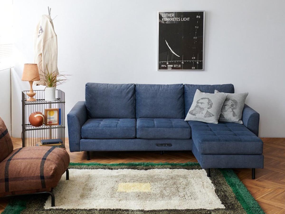 【ジャーナルスタンダード ファニチャー/journal standard Furniture / GOODS】のPSF COUCH SOFA / PSF カウチソファ インテリア・キッズ・メンズ・レディースファッション・服の通販 founy(ファニー) 　スマホ　Smartphone　パターン　Pattern　ファブリック　Fabric　ヴィンテージ　Vintage　ホーム・キャンプ・アウトドア・お取り寄せ　Home,Garden,Outdoor,Camping Gear　家具・インテリア　Furniture　ソファー　Sofa　カウチソファ　Couch Sofa　カウチの左右入れ替えや、ソファ+スツールに3パターンの組み替えができます。|ID: prp329100000009396 ipo3291000000029399720