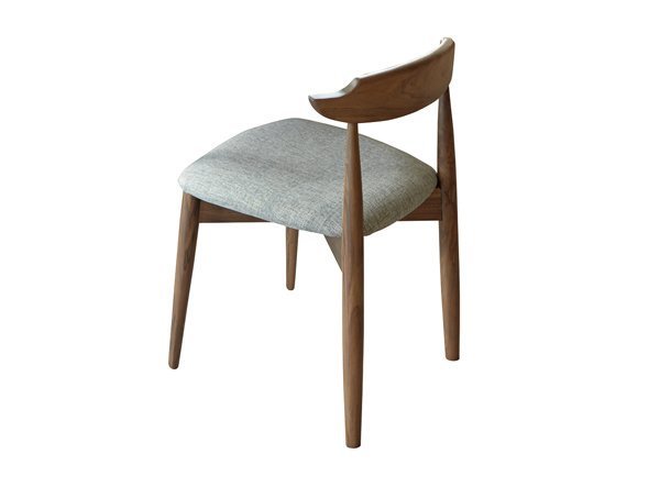 【フライミー ヴェール/FLYMEe vert / GOODS】のDining Chair / ダイニングチェア n97053(ウォールナット) 人気、トレンドファッション・服の通販 founy(ファニー) 　送料無料　Free Shipping　テーパード　Tapered　ファブリック　Fabric　フォルム　Form　ホーム・キャンプ・アウトドア・お取り寄せ　Home,Garden,Outdoor,Camping Gear　家具・インテリア　Furniture　チェア・椅子　Chair　ダイニングチェア　Dining Chair　other-2|ID: prp329100000009442 ipo3291000000031548243