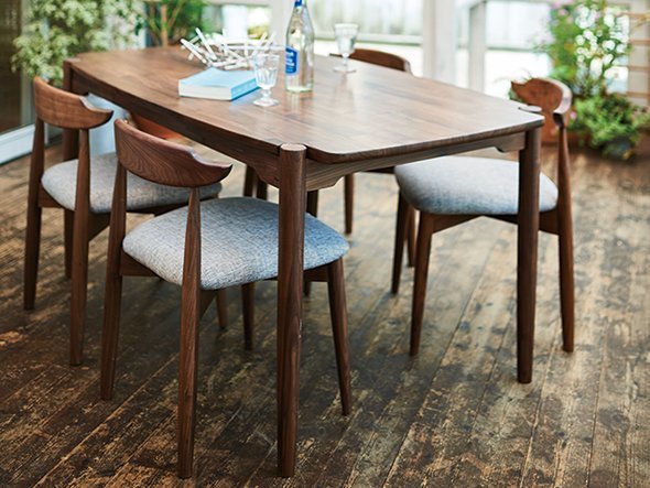 【フライミー ヴェール/FLYMEe vert / GOODS】のDining Chair / ダイニングチェア n97053(ウォールナット) 人気、トレンドファッション・服の通販 founy(ファニー) 　送料無料　Free Shipping　テーパード　Tapered　ファブリック　Fabric　フォルム　Form　ホーム・キャンプ・アウトドア・お取り寄せ　Home,Garden,Outdoor,Camping Gear　家具・インテリア　Furniture　チェア・椅子　Chair　ダイニングチェア　Dining Chair　other-5|ID: prp329100000009442 ipo3291000000031548251