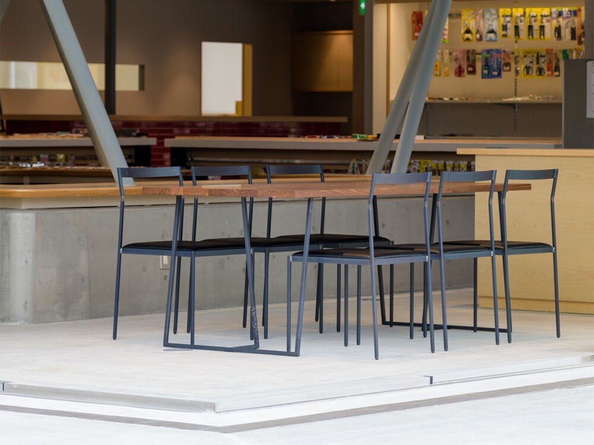 【杉山製作所/Sugiyama Seisakusho / GOODS】のKUROTETSU SUMI DINING TABLE / クロテツ スミ ダイニングテーブル 人気、トレンドファッション・服の通販 founy(ファニー) 　クール　Cool　スクエア　Square　テーブル　Table　フレーム　Flame　ホーム・キャンプ・アウトドア・お取り寄せ　Home,Garden,Outdoor,Camping Gear　家具・インテリア　Furniture　テーブル　Table　ダイニングテーブル　Dining Table　other-4|ID: prp329100000009448 ipo3291000000031529357