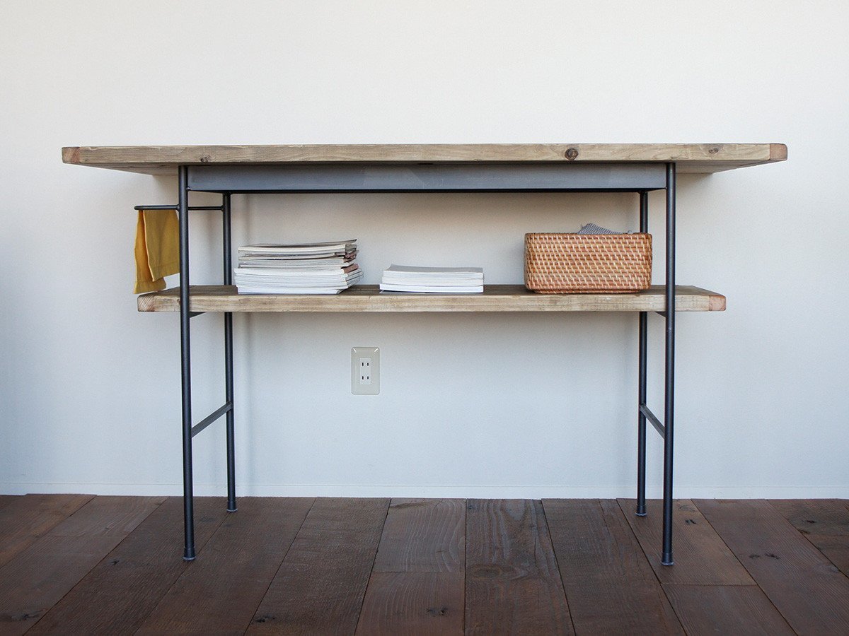 【杉山製作所/Sugiyama Seisakusho / GOODS】のFACT H WORK TABLE / ファクト H ワークテーブル インテリア・キッズ・メンズ・レディースファッション・服の通販 founy(ファニー) 　オイル　Oil　タオル　Towel　テーブル　Table　デスク　Desk　ワーク　Work　ホーム・キャンプ・アウトドア・お取り寄せ　Home,Garden,Outdoor,Camping Gear　家具・インテリア　Furniture　テーブル　Table　コンソール・カウンターテーブル　Console/Counter Table　棚板:1枚追加|ID: prp329100000009458 ipo3291000000030251753