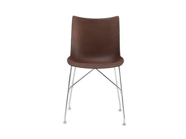 【カルテル/Kartell / GOODS】のSmart Wood collection P/WOOD / スマートウッドコレクション Pウッド インテリア・キッズ・メンズ・レディースファッション・服の通販 founy(ファニー) 　ウッド　Wooden Design　フィット　Fit, Slim Fit　ベーシック　Basic, Essential　送料無料　Free Shipping　ホーム・キャンプ・アウトドア・お取り寄せ　Home Living / Home & Lifestyle / Camping Gear / Outdoor Camping　家具・インテリア　Home Furniture & Interior. Stylish & Functional Living Spaces　チェア・椅子　Seating & Chairs　ダイニングチェア・木製チェア　Dining Chairs　シート:ベーシックベニヤ(ダークブラウン)、脚部クローム|ID: prp329100000009533 ipo3291000000033486972