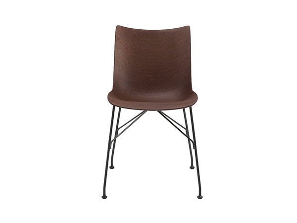 【カルテル/Kartell / GOODS】のSmart Wood collection P/WOOD / スマートウッドコレクション Pウッド インテリア・キッズ・メンズ・レディースファッション・服の通販 founy(ファニー) 　ウッド　Wooden Design　フィット　Fit, Slim Fit　ベーシック　Basic, Essential　送料無料　Free Shipping　ホーム・キャンプ・アウトドア・お取り寄せ　Home Living / Home & Lifestyle / Camping Gear / Outdoor Camping　家具・インテリア　Home Furniture & Interior. Stylish & Functional Living Spaces　チェア・椅子　Seating & Chairs　ダイニングチェア・木製チェア　Dining Chairs　シート:ベーシックベニヤ(ダークブラウン)、脚部ブラック|ID: prp329100000009533 ipo3291000000033486974