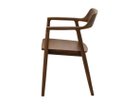 【ヒロシマ/HIROSHIMA / GOODS】のArm Chair / アームチェア 板座(ウォルナット) フレームWB-1 ライトブラウン|ID:prp329100000009542