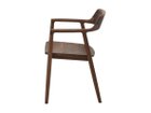 【ヒロシマ/HIROSHIMA / GOODS】のArm Chair / アームチェア 板座(ウォルナット) フレームナチュラルクリア|ID:prp329100000009542