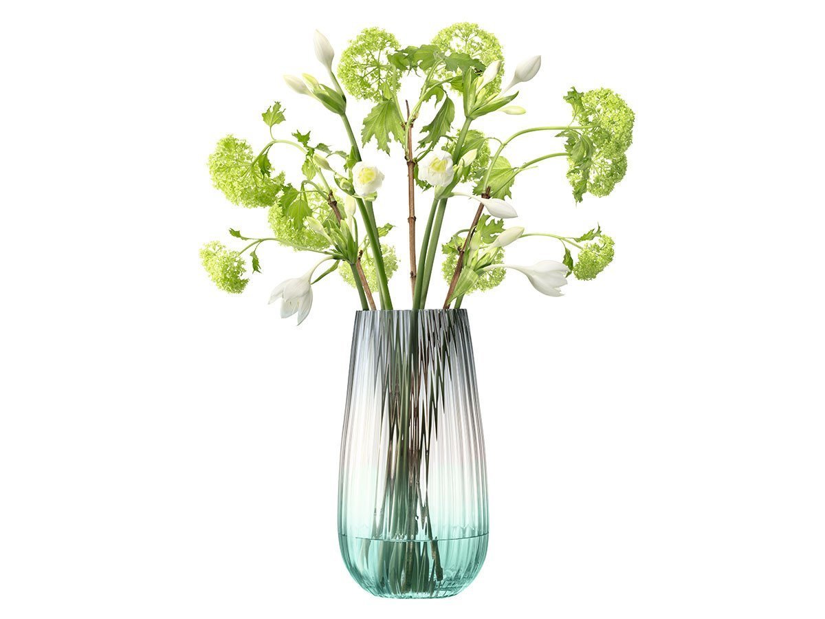 【エルエスエー インターナショナル/LSA international / GOODS】のDUSK VASE / ダスクベース 高さ28cm 人気、トレンドファッション・服の通販 founy(ファニー) 　送料無料　Free Shipping　グラデーション　Gradation　フラワー　Flower　プリーツ　Pleats　ホーム・キャンプ・アウトドア・お取り寄せ　Home,Garden,Outdoor,Camping Gear　家具・インテリア　Furniture　その他 インテリア雑貨、家具　Furniture, Interior, Others　 other-1|ID: prp329100000009596 ipo3291000000007895804