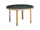 【アルテック/artek / GOODS】のTABLE 91 / 91 テーブル 脚部:ナチュラルラッカー / 天板:ブラックリノリウム|ID: prp329100000009611 ipo3291000000026853394